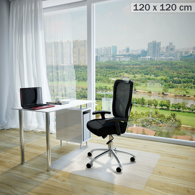 Jago Floor protection mat 120x120cm white