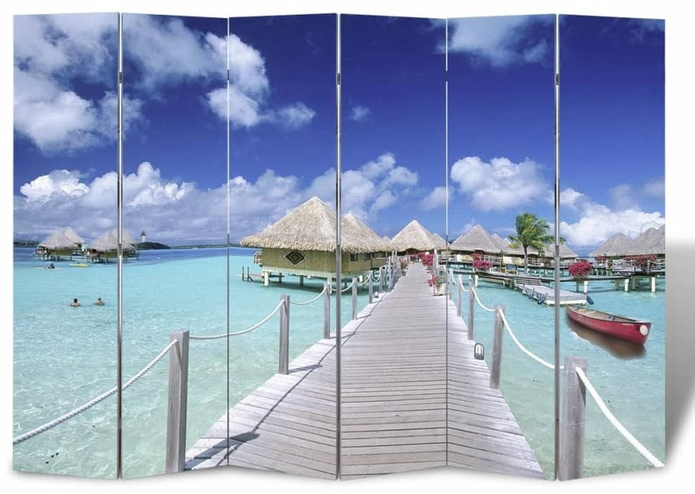 VidaXL Cloison de séparation pliable plage  240 x 170 cm