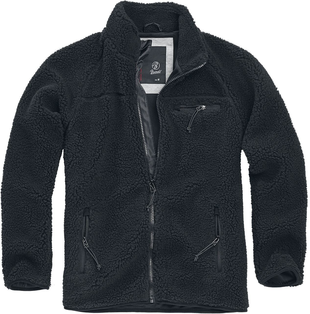 Buy Brandit Teddyfleece Jacket (5021-2) black from £29.39 (Today ...