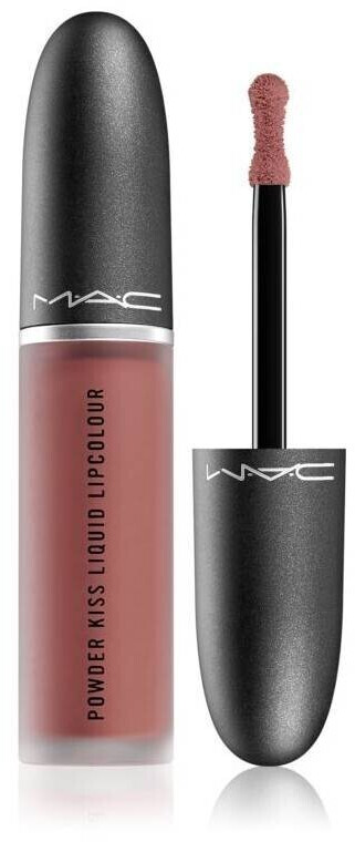 Photos - Lipstick & Lip Gloss MAC Cosmetics MAC Powder Kiss Liquid Lipcolour Over Taupe  (5ml)