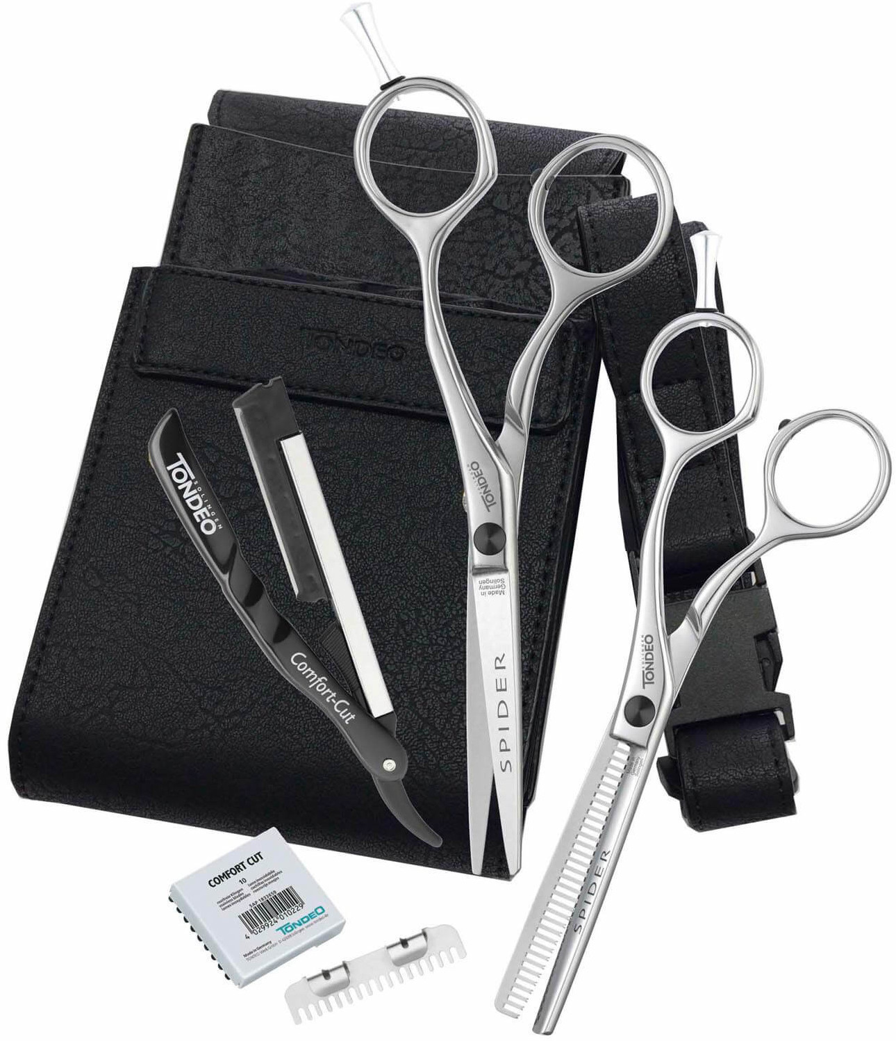 Tondeo A-Line Spider Shine Offset Titan 5.5 Set black