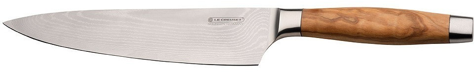 Le Creuset Chef's Knife 20 cm Wooden Handle