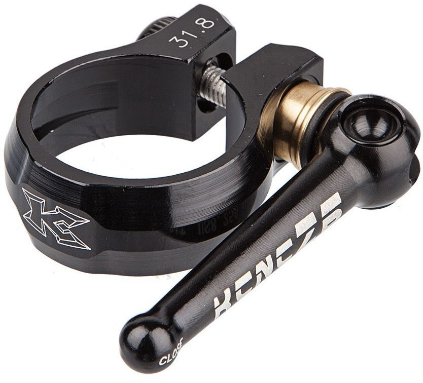 KCNC MTB QR SC12 Sattelklemme mit Schnellspanner black 34,9 mm