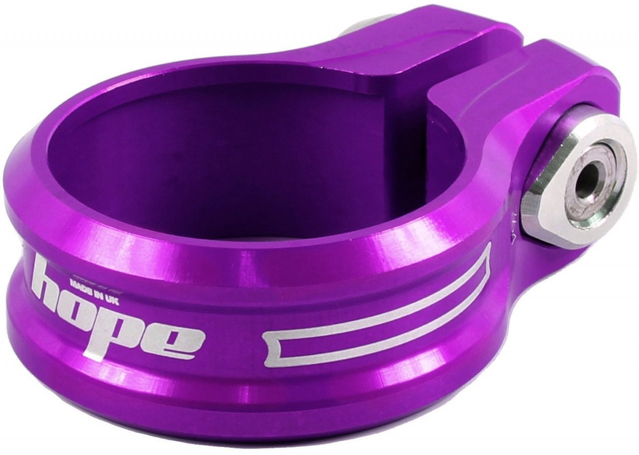 Hope Seat clamp with screw purple 34,9 mm
