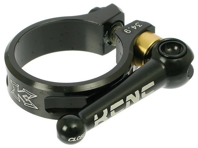 KCNC MTB QR SC10 Seat clamp with Quick release black 36,9 mm