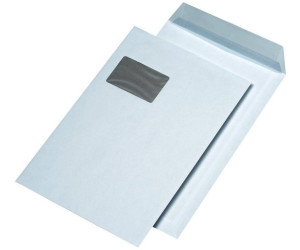 100 Versandtaschen C4 WEISS 229 x 324 mm haftklebend ohne Fenster oF weiß 