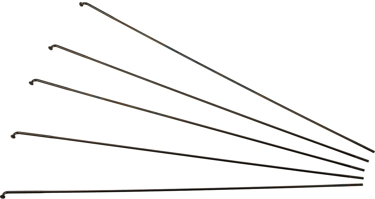 DT Swiss Super Comp® 1.8 / 1.7 / 2.0 Speichen (5 St.) schwarz 300 mm