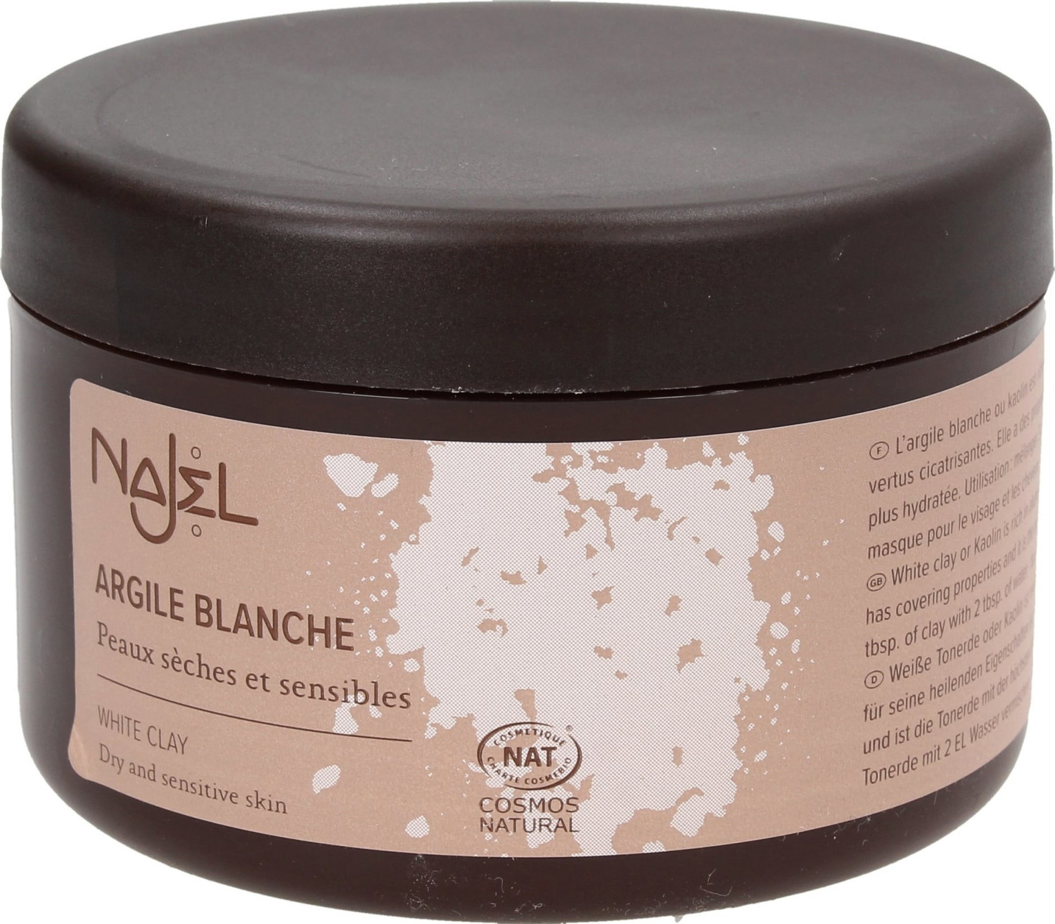Najel White Clay Facial Mask (90g)