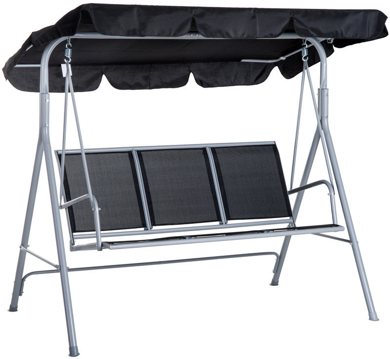 Outsunny Balancelle de jardin 170 x 110 x 153 cm