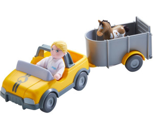 Haba Little Friends Tierarzt Auto mit Anhänger (303926) ab HABA Little Friends Tierarzt Auto mit Anhänger | Puppen