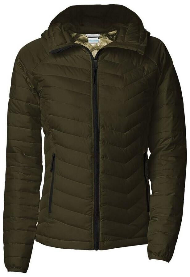 Columbia Powder Lite Hoodie Jacket Woman (1699071) olive green