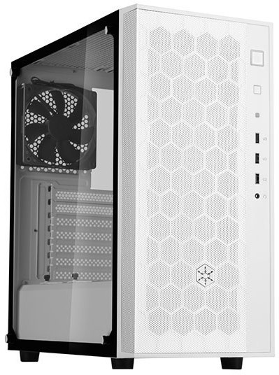 SilverStone Fara R1 TG White
