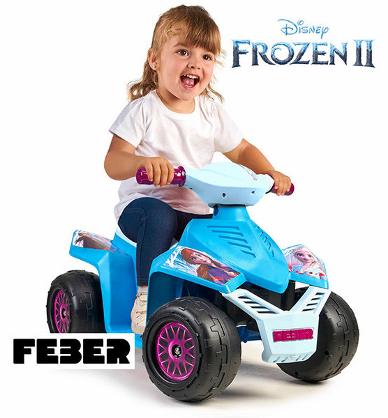 Feber Quad Racy Frozen 2 6V