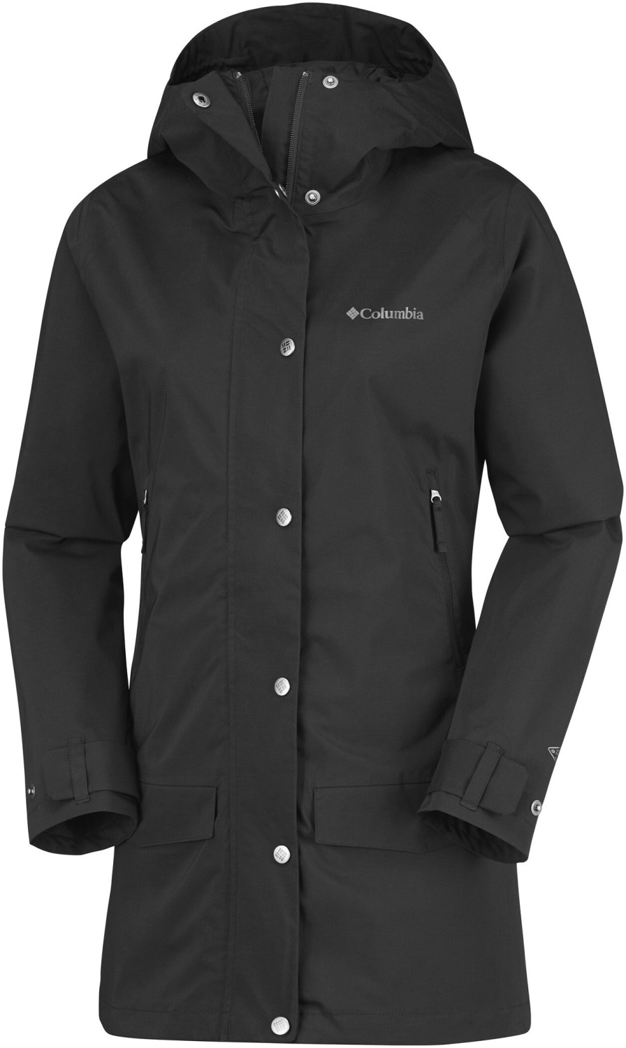 Columbia Rainy Creek Trenchcoat Women black