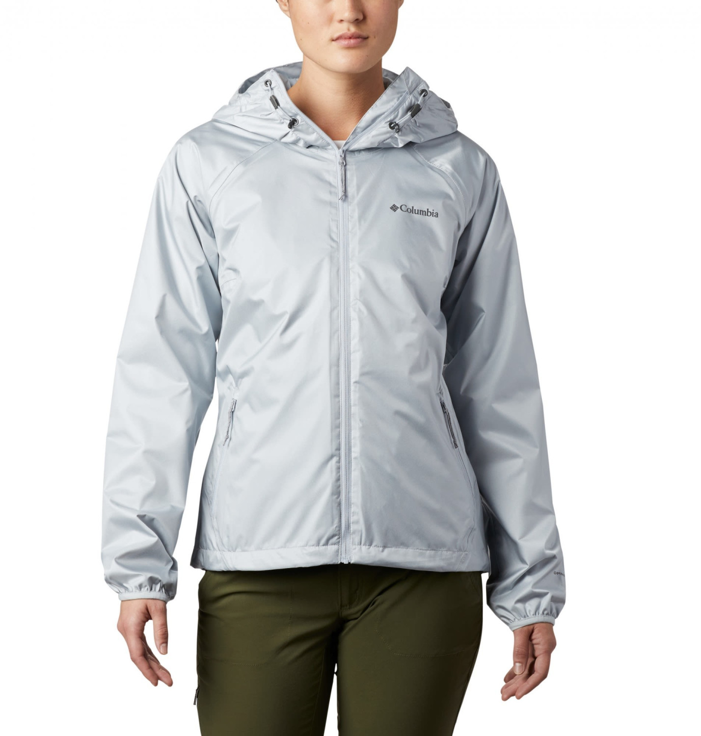 Columbia Ulica Rain Jacket Women cirrus grey sheen