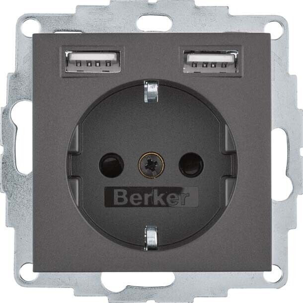Berker USB#Schuko B.x (48031606)
