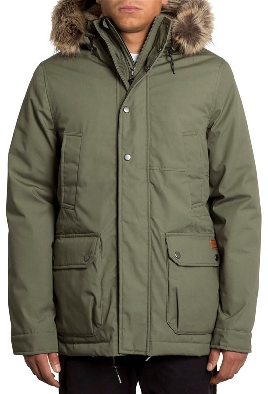 Volcom Lidward 5K Jacket army green combo