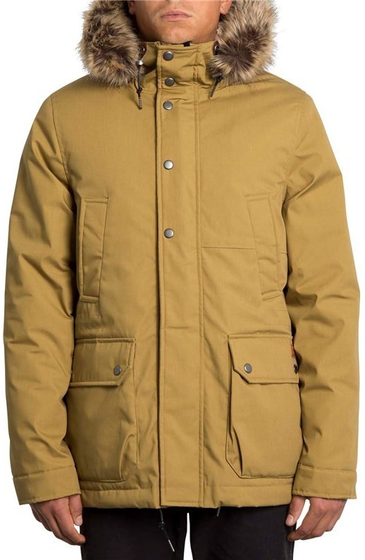 Volcom Lidward 5K Jacket dark khaki