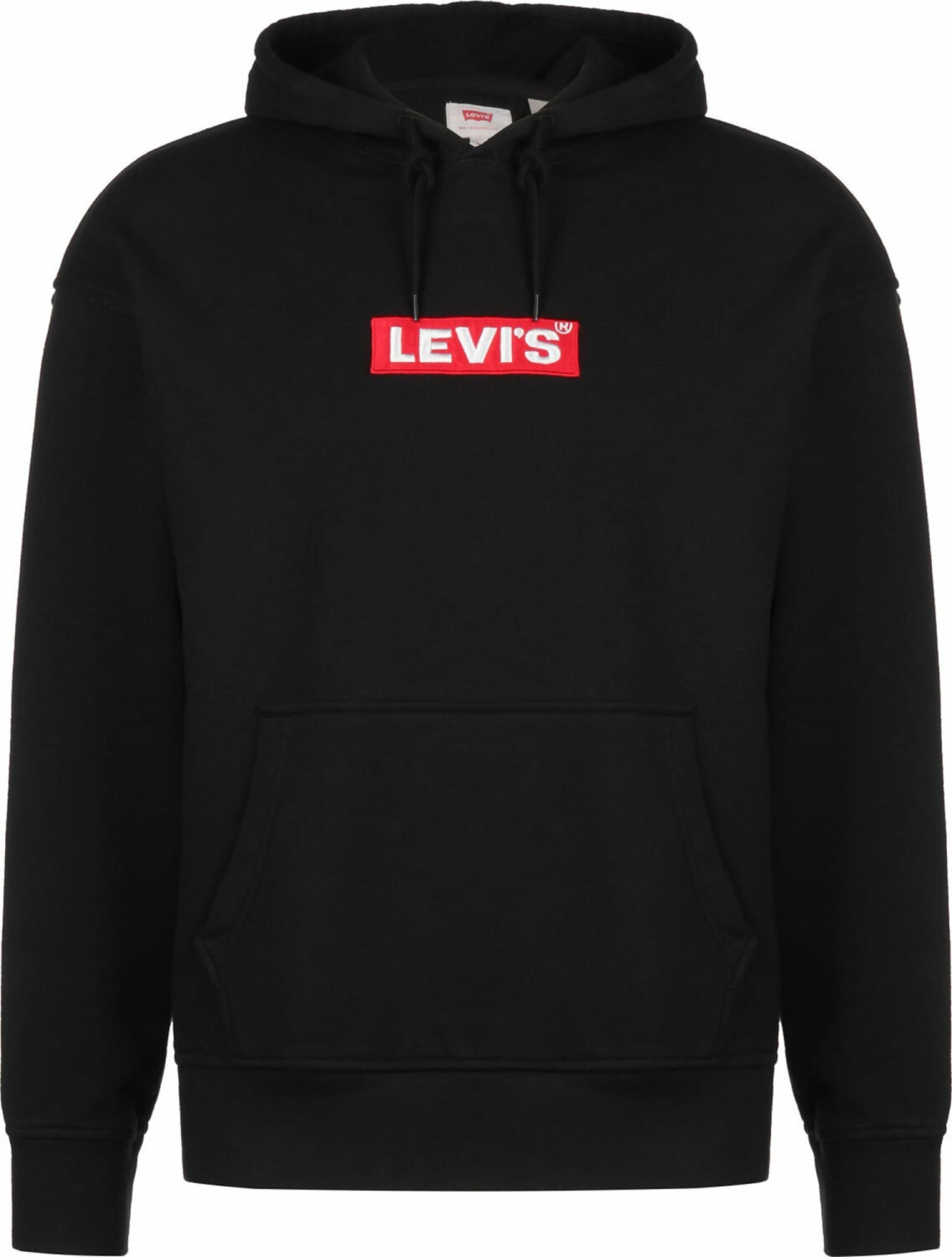 Levi's Relaxed Graphic Hoodie boxtab po mineral black