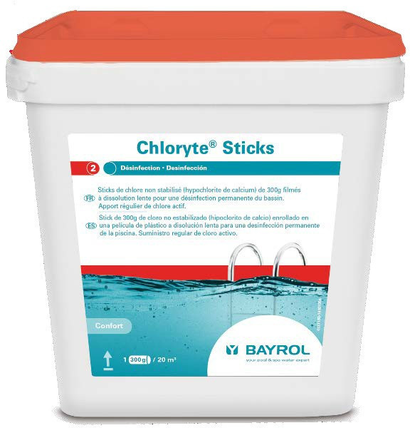 Bayrol Sticks de chlore non stabilisé 4,5 kg