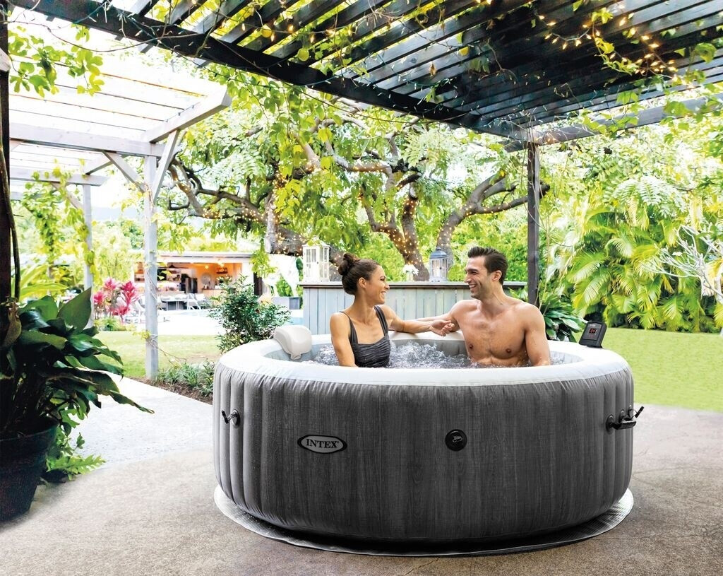 Intex Pure SPA Bubble GreyWood XXL Deluxe (28442)