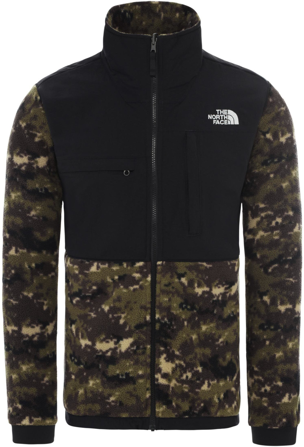 The North Face Denali 2 Fleece Jacket (3XAU) burnt olive green ux digi camo print