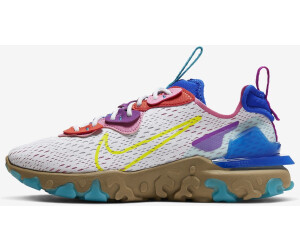 Nsw react vision clearance women's sneakers white fuchsia