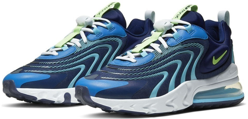 air max 270 react blue and green