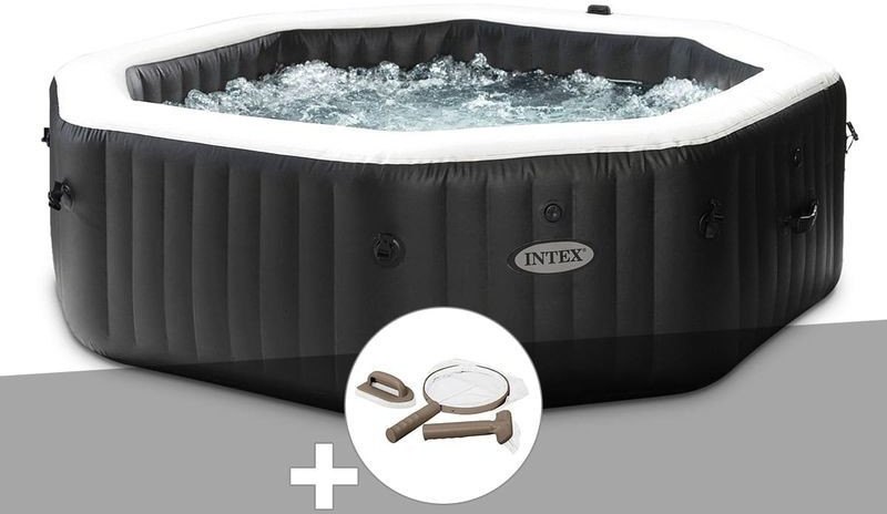 Intex PureSpa Carbone 6 places + kit d'entretien