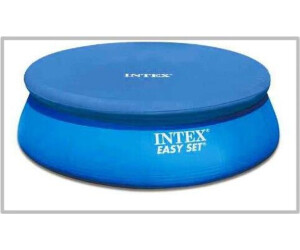 Intex Copertura Per Piscina Easy Set 28021E, 3 Metri, Con Corda E Fori Di Drenaggio
