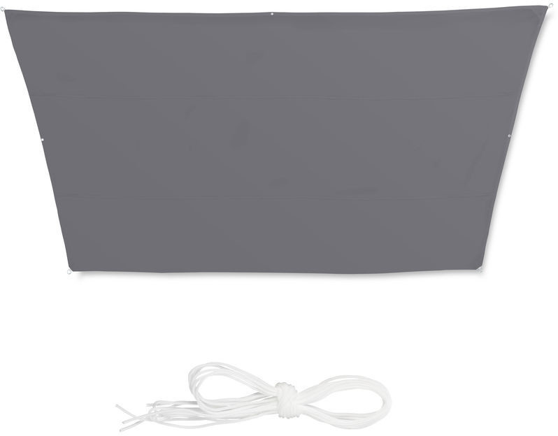 Relaxdays Trapeze 550 x 400 cm Grey