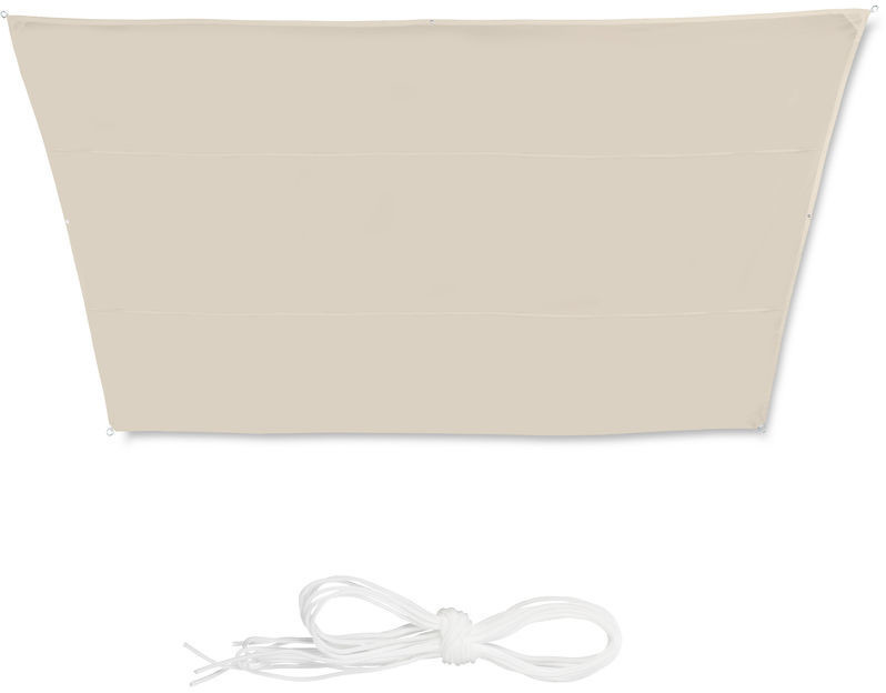 Relaxdays Trapeze 550 x 400 cm Beige