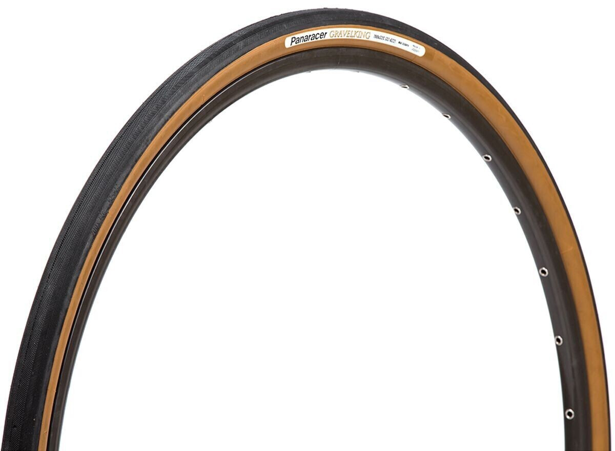 Panaracer GravelKing Slick TLC Folding black-brown 35-622 (700 x 35C)