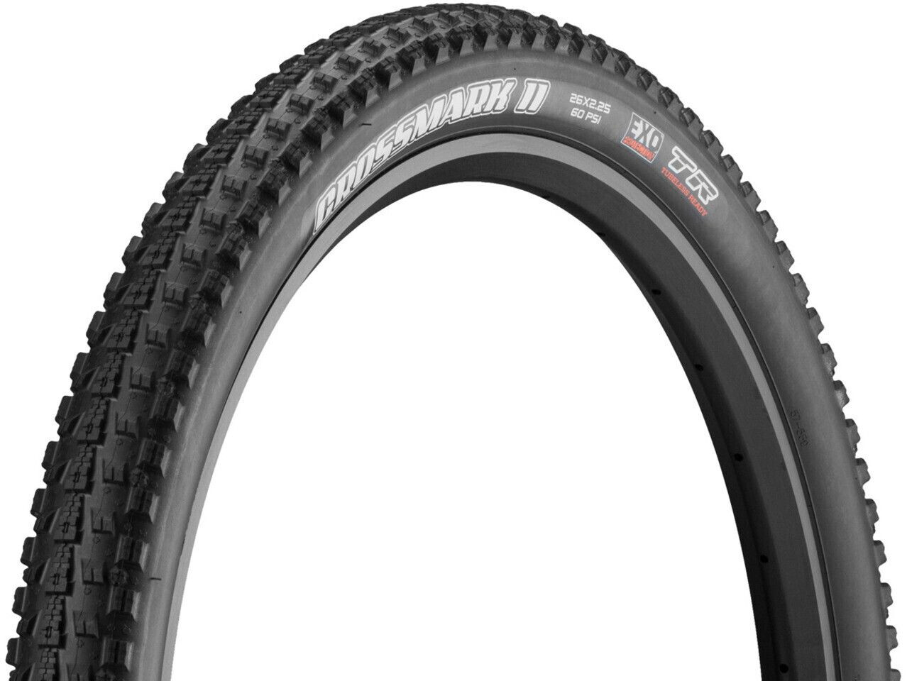 Maxxis Crossmark II Dual EXO TR Folding black 26 x 2.25