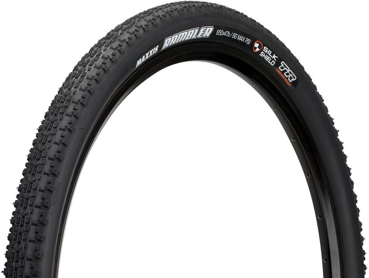 Maxxis Rambler Dual SilkShield TR Folding black 27.5 x 1.75 (47-584)