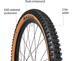 Maxxis Minion DHF Dual EXO WT TR Skinwall Folding skinwall 27.5 x 2.5 au meilleur prix sur idealo