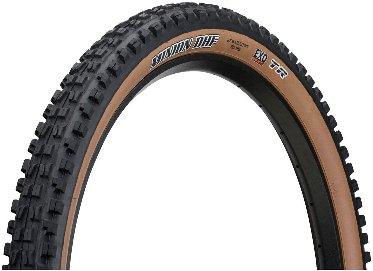 Maxxis Minion DHF Dual EXO WT TR Skinwall Folding skinwall 27.5 x 2.5
