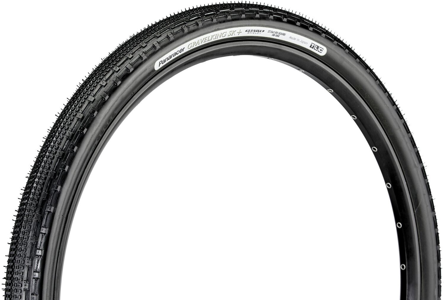 Photos - Bike Tyre Panaracer GravelKing SK Plus TLC Folding black-black 27.5 x 1.9 