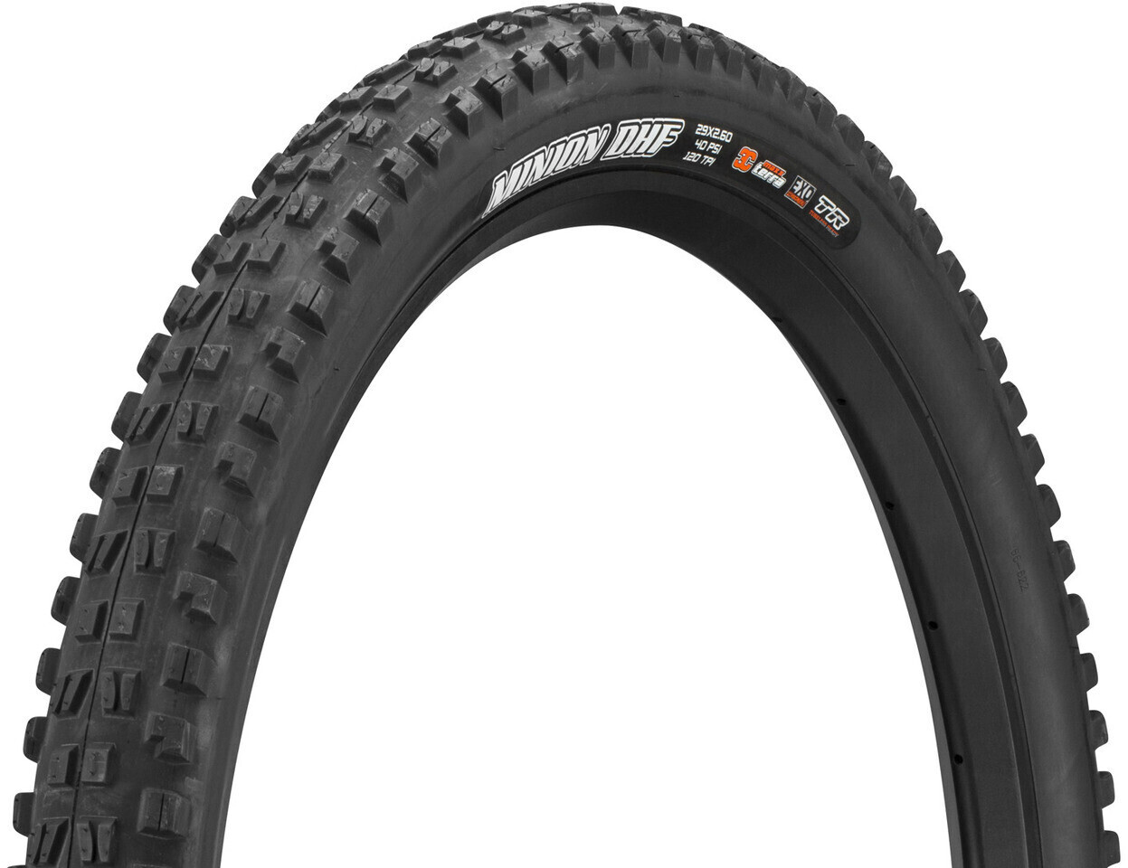 Maxxis Minion DHF 3C MaxxTerra EXO WT TR Folding black 29 x 2.6