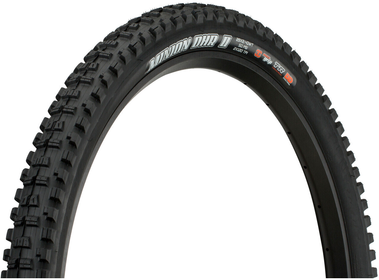 Maxxis Minion DHR II 3C MaxxGrip DD WT TR Folding black 29 x 2.4