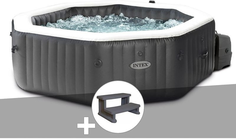 Intex PureSpa Carbone 4 places + escalier