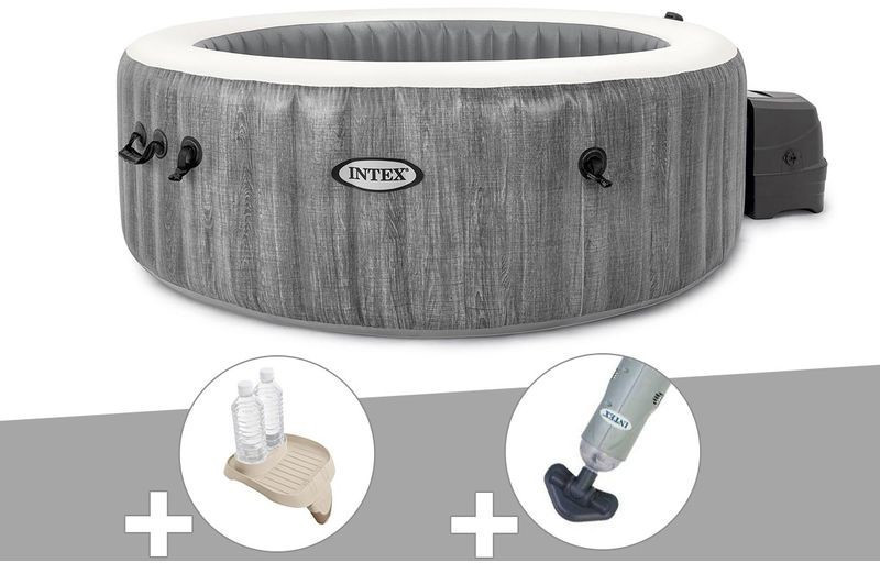 Intex PureSpa Baltik 4 places + porte-boisson + aspirateur