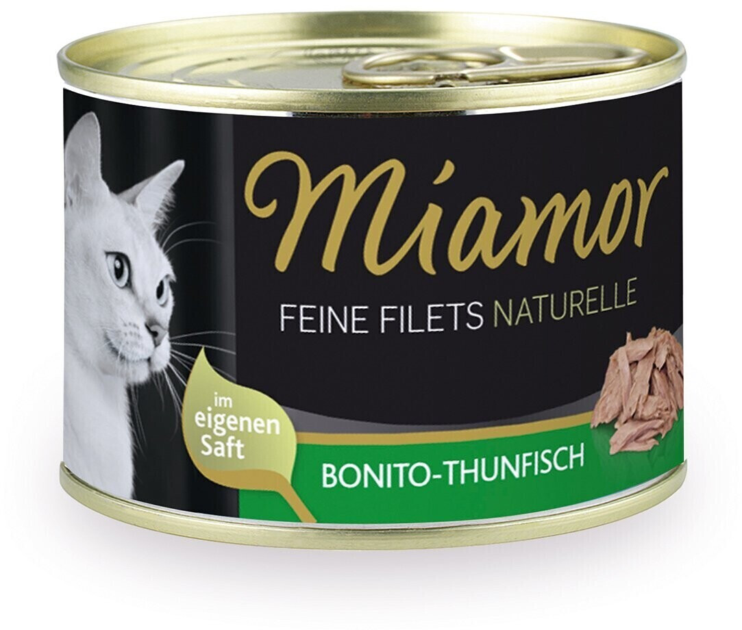 Miamor Fine Filets Naturelle Bonito Tuna Wet Food 156g