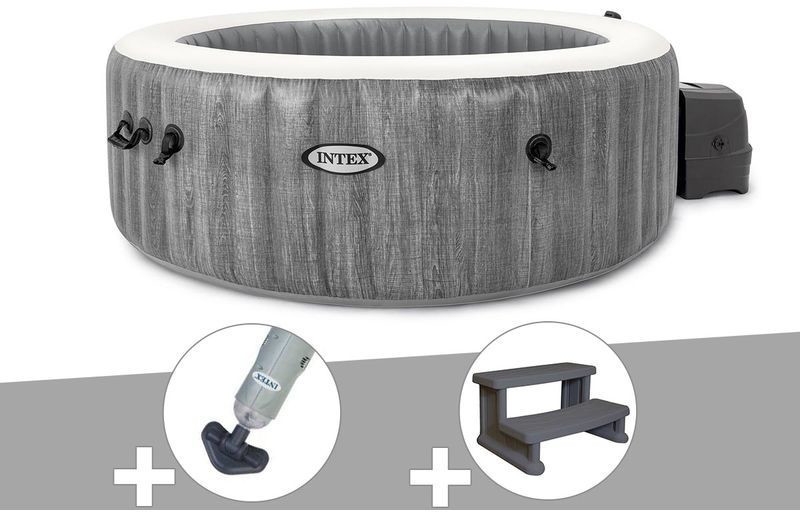Intex PureSpa Baltik 6 places + aspirateur + escalier