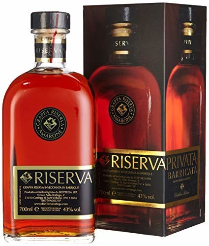 Bottega Grappa Riserva Privata Barricata 43% 0,7l + Giftbox