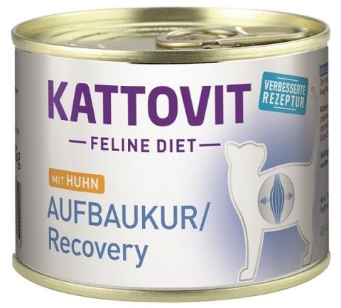 Kattovit Feline Diet Aufbaukur/Recovery Chicken 12x 185g
