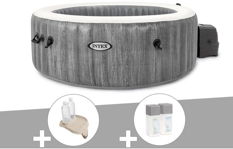Intex PureSpa Baltik  6 places + porte-boisson + kit traitement brome