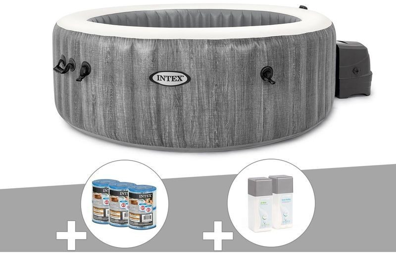 Intex PureSpa Baltik  6 places + 6 filtres + kit trainement brome