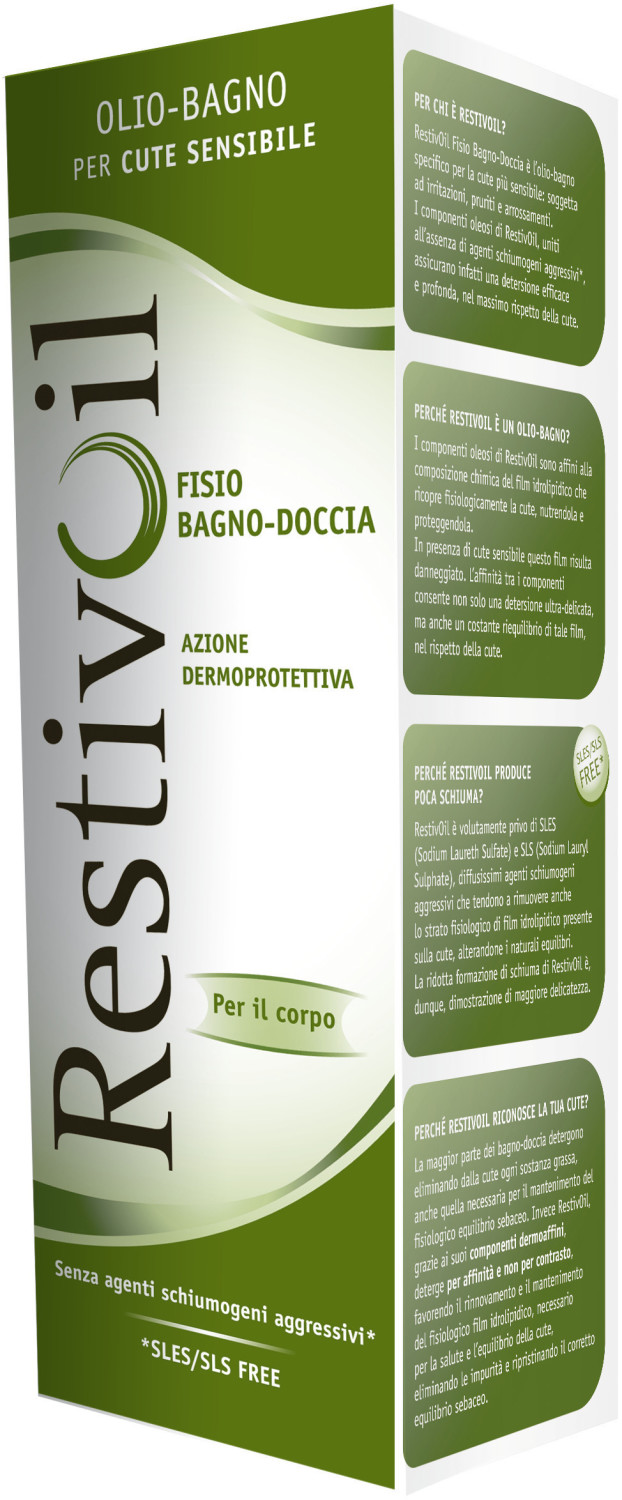 Perrigo Italia S.r.l. Restivoil Bath & Shower Gel 250ml