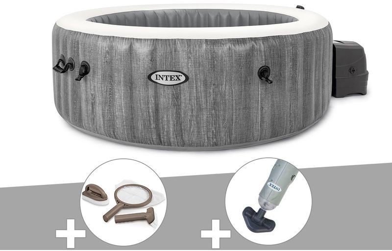 Intex PureSpa Baltik 6 places + kit d'entretien + aspirateur
